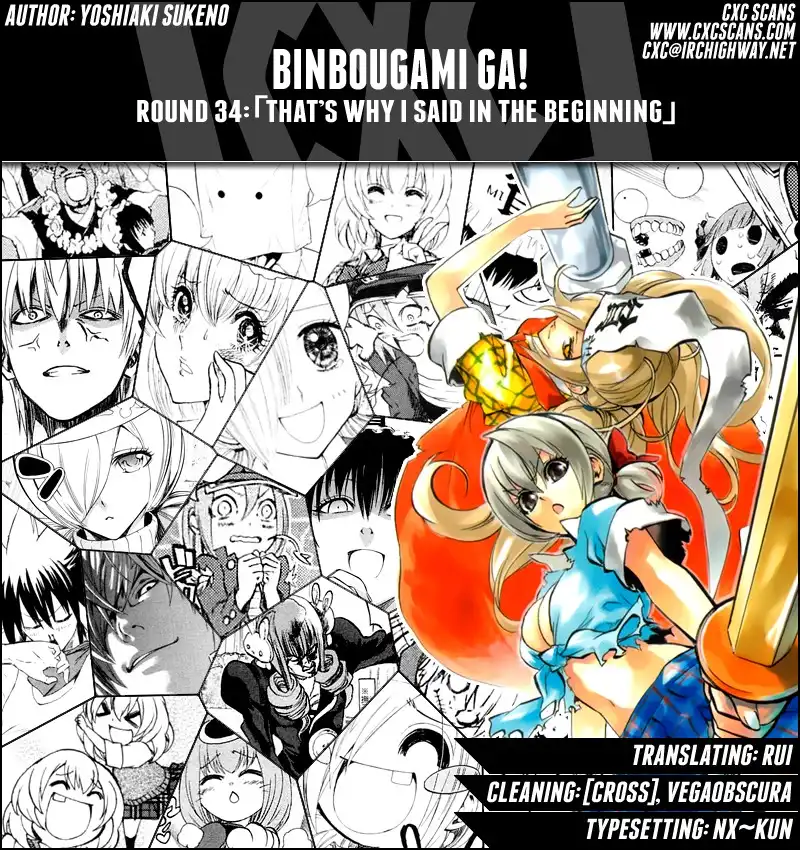 Binbougami ga! Chapter 34 1